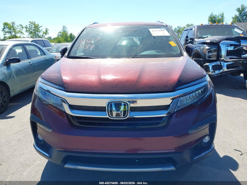 VIN: 5FNYF6H09MB025348 2021 HONDA PILOT AWD ELITE