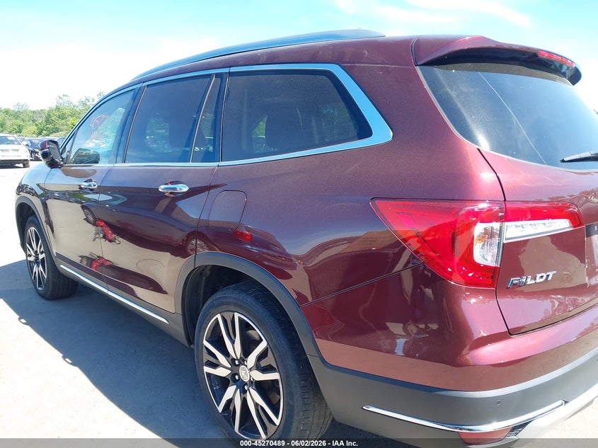 2021 Honda Pilot Awd Elite VIN: 5FNYF6H09MB025348 Lot: 45270489