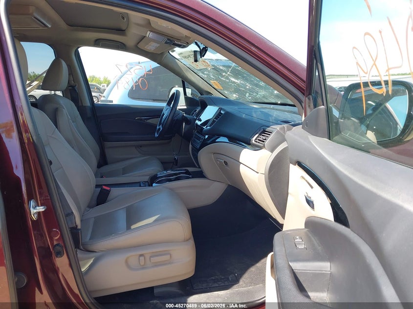 VIN: 5FNYF6H09MB025348 2021 HONDA PILOT AWD ELITE