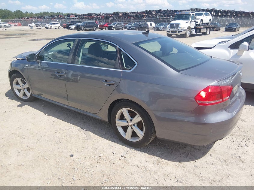 2014 VOLKSWAGEN PASSAT auction photo 3