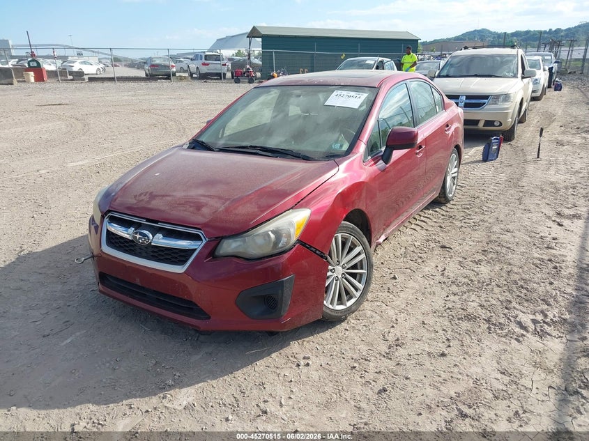 Vin: jf1gjad63ch006015, lot: 45768339, subaru impreza 2.0i premium 20122