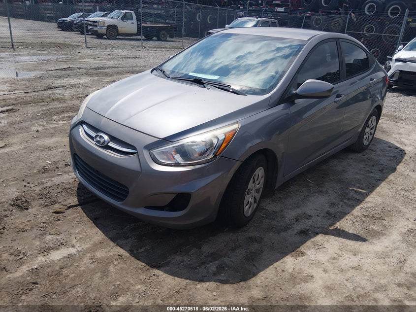 Vin: kmhct4ae4gu138726, lot: 45768342, hyundai accent se 20162