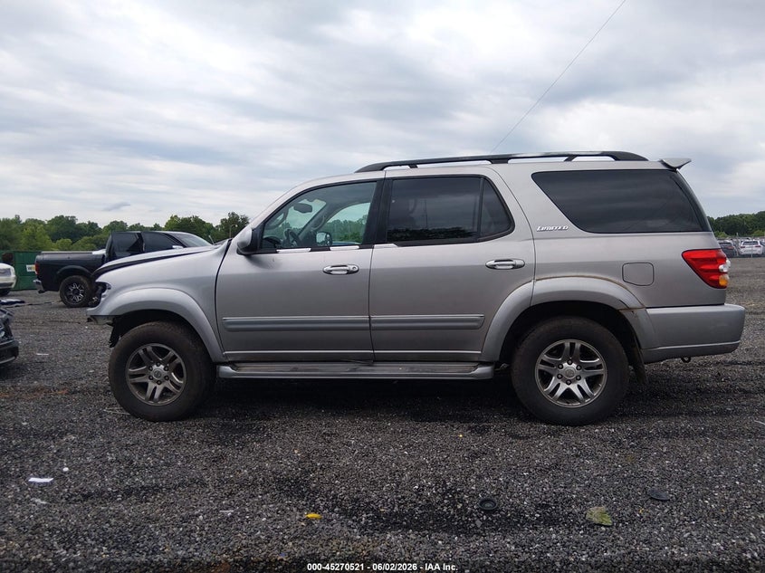 2004 Toyota Sequoia Limited V8 VIN: 5TDBT48A64S223716 Lot: 45270521