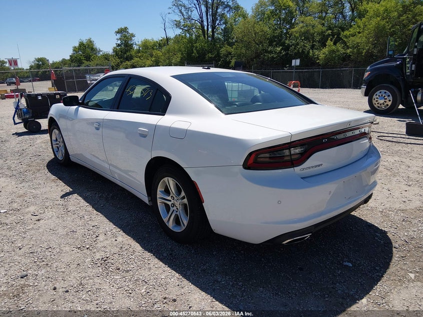 Vin: 2c3cdxbg5mh641073, lot: 45768367, dodge charger sxt rwd 20213