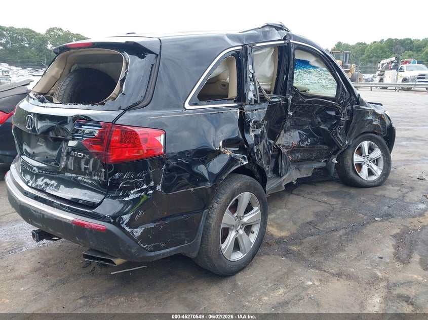 Vin: 2hnyd2h65ah508435, lot: 45768373, acura mdx technology package 20104