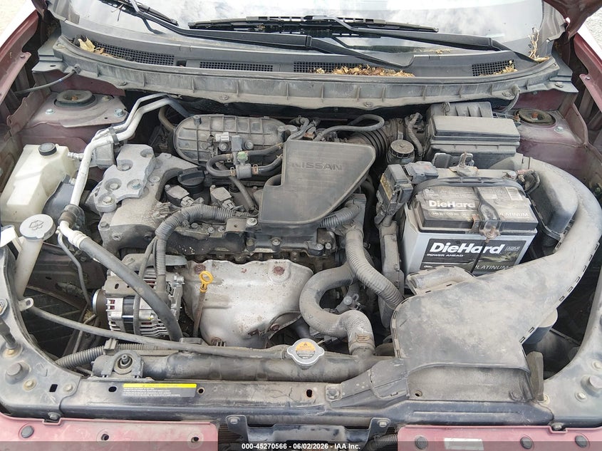 2008 Nissan Rogue Sl VIN: JN8AS58V68W100404 Lot: 45270566