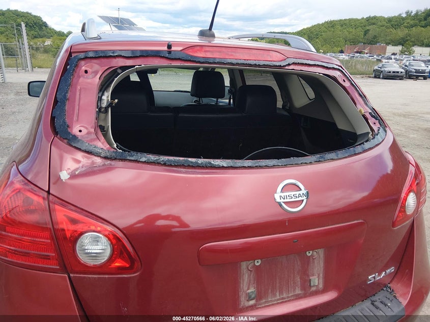2008 Nissan Rogue Sl VIN: JN8AS58V68W100404 Lot: 45270566