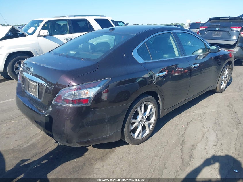 2013 Nissan Maxima 3.5 3.5 Sv black Lot 111045270571 Vin 1N4AA5AP7DC805904