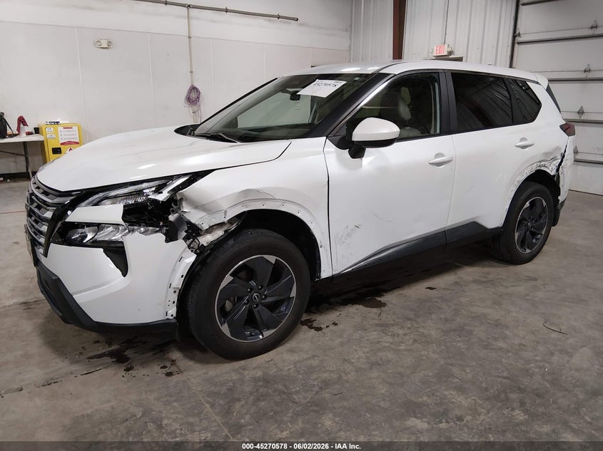 Vin: jn8bt3bb0rw429962, lot: 45768402, nissan rogue sv intelligent awd 20242