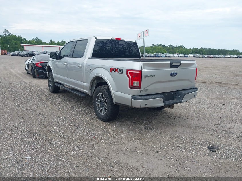 Vin: 1ftew1eg4gfd31221, lot: 45768404, ford f-150 xlt 20163