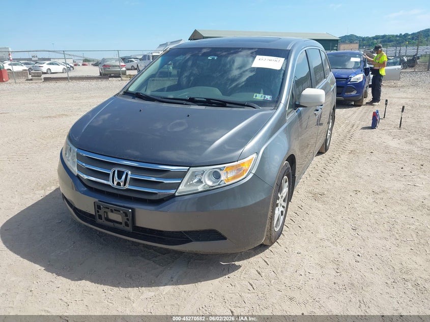 2012 Honda Odyssey Ex-L 5FNRL5H61CB069595 photo 1
