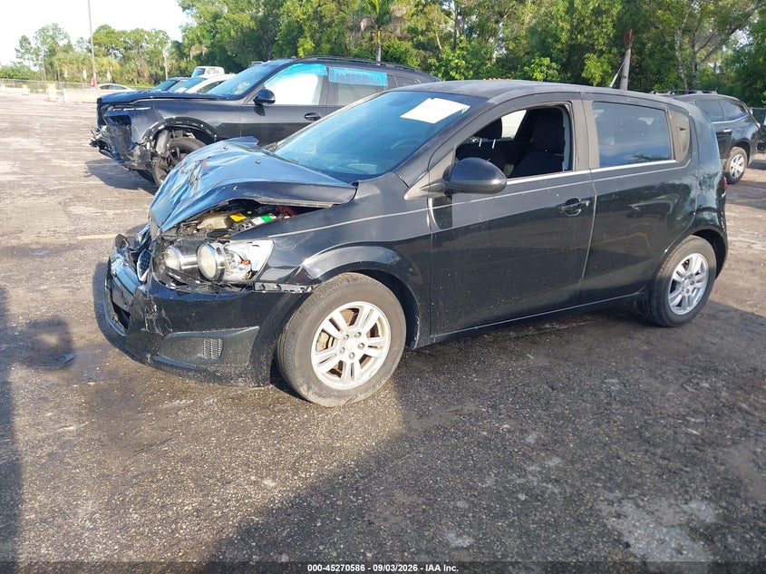 CHEVROLET SONIC 2012 VIN 1G1JD6SB9C4179767