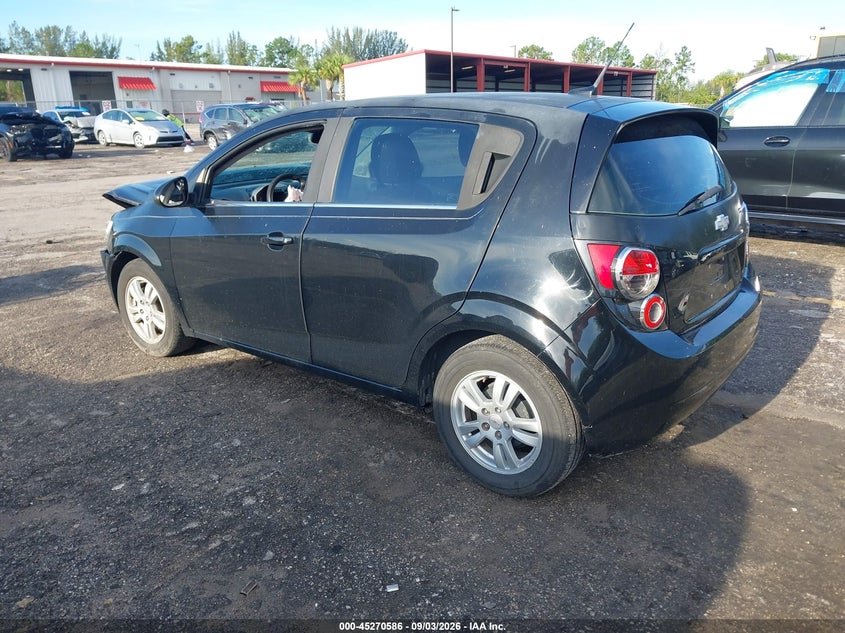 CHEVROLET SONIC 2012 VIN 1G1JD6SB9C4179767
