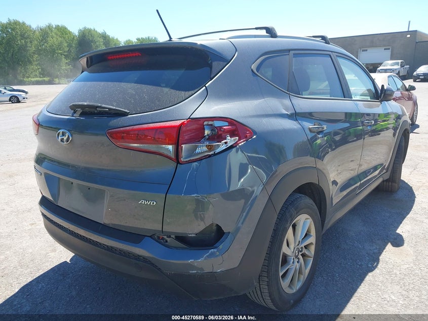 Vin: km8j3ca4xgu196929, lot: 45768413, hyundai tucson se 20164
