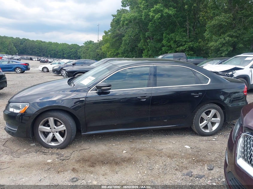 2014 Volkswagen Passat 1.8T Wolfsburg Edition VIN: 1VWAT7A34EC041568 Lot: 45270592