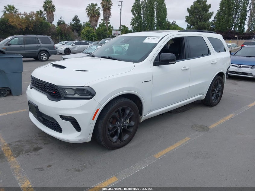 Vin: 1c4sdjct5pc549971, lot: 45768448, dodge durango r/t 20232