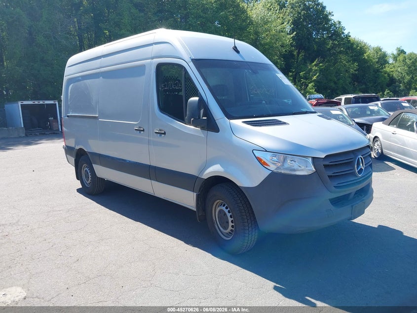 Vin: w1y40bhy4mt078871, lot: 45768450, mercedes-benz sprinter 2500 standard roof i4 20211