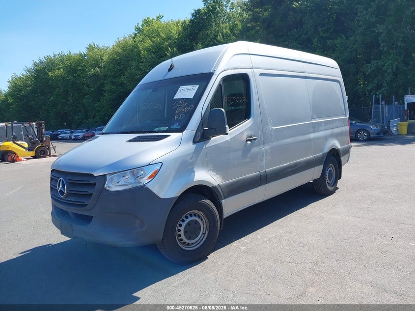 Vin: w1y40bhy4mt078871, lot: 45768450, mercedes-benz sprinter 2500 standard roof i4 20212