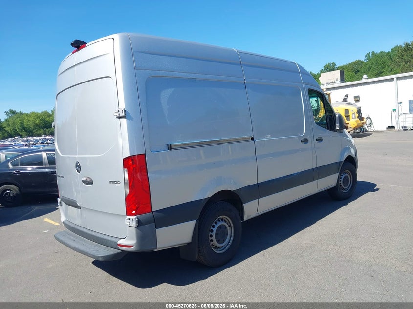 Vin: w1y40bhy4mt078871, lot: 45768450, mercedes-benz sprinter 2500 standard roof i4 20214