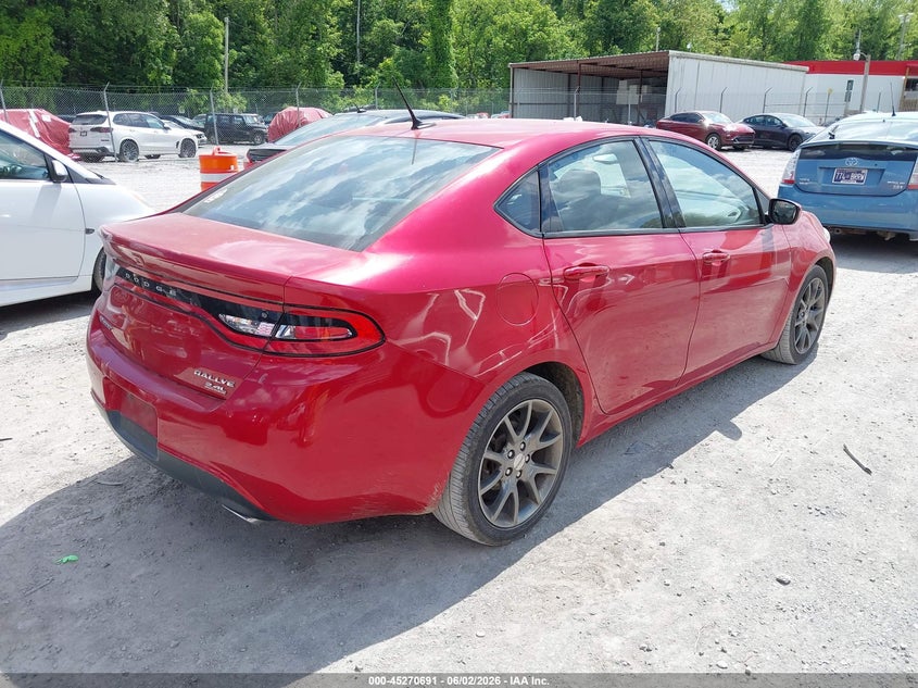 Vin: 1c3cdfbb4ed903517, lot: 45768515, dodge dart sxt 20144
