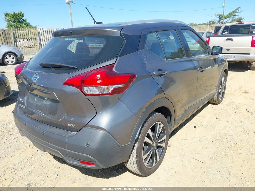 Vin: 3n1cp5cv1ll478760, lot: 45768548, nissan kicks sv xtronic cvt 20204