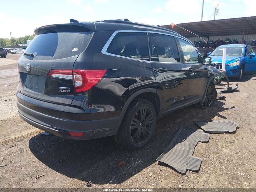 Vin: 5fnyf6h23nb050815, lot: 45768563, honda pilot awd special edition 20224