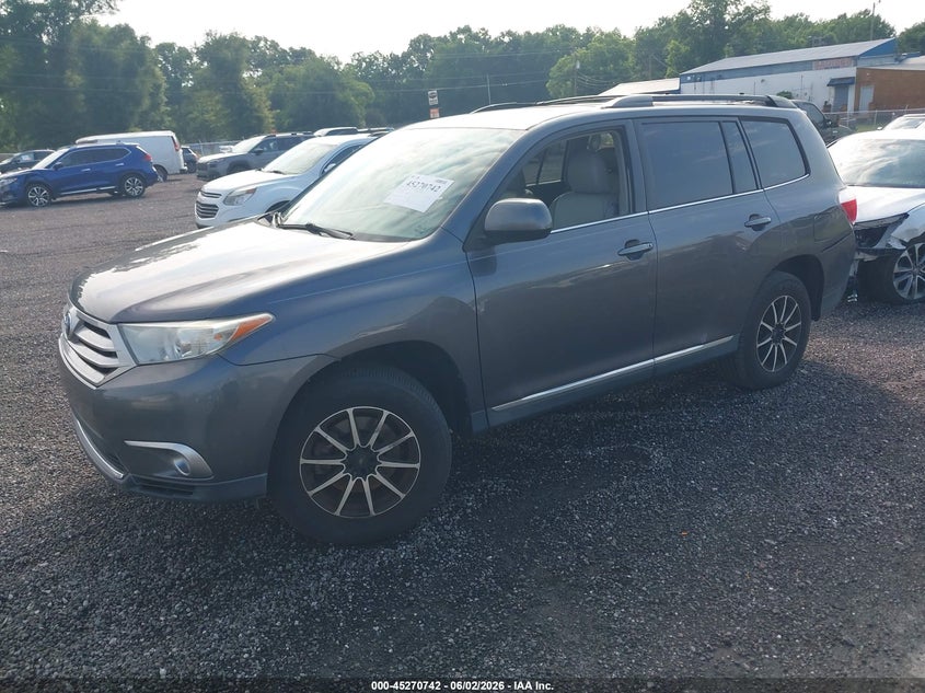 2013 Toyota Highlander Se V6 5TDZK3EH4DS104172 photo 1
