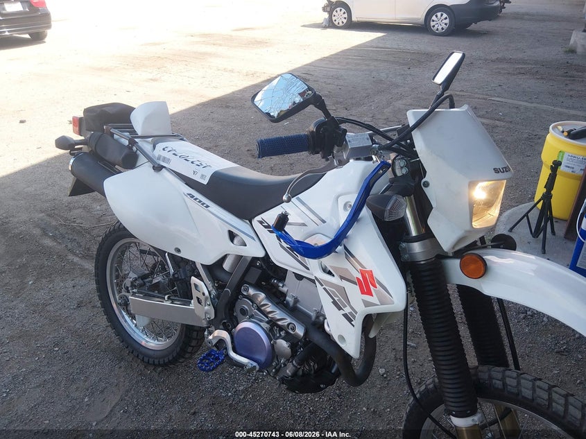 2018 Suzuki Dr-Z400 S VIN: JS1SK43A2J2100373 Lot: 45270743