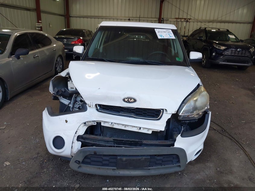 2012 Kia Soul + VIN: KNDJT2A61C7385848 Lot: 45270745