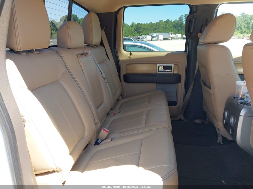 2011 Ford F-150 Lariat VIN: 1FTFW1EF3BFA68398 Lot: 45270781