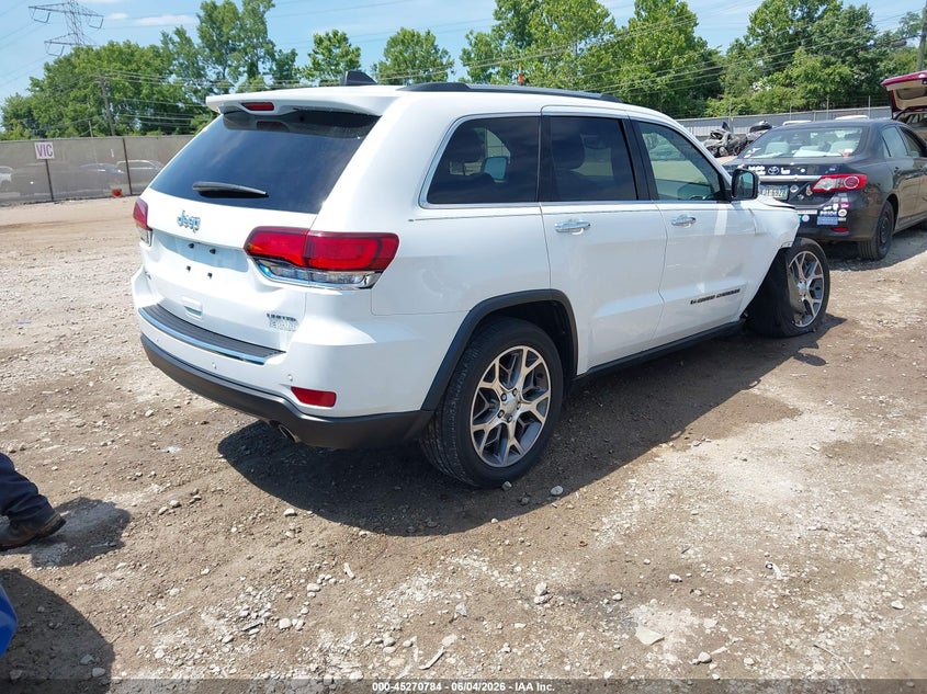 Vin: 1c4rjfbg6nc144899, lot: 45768608, jeep grand cherokee wk limited 4x4 20224