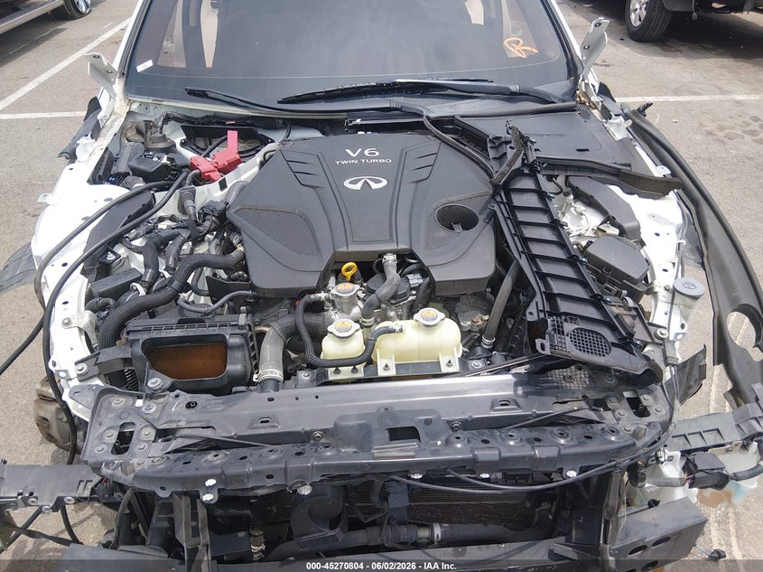 2021 Infiniti Q50 Luxe VIN: JN1EV7BPXMM707196 Lot: 45270804