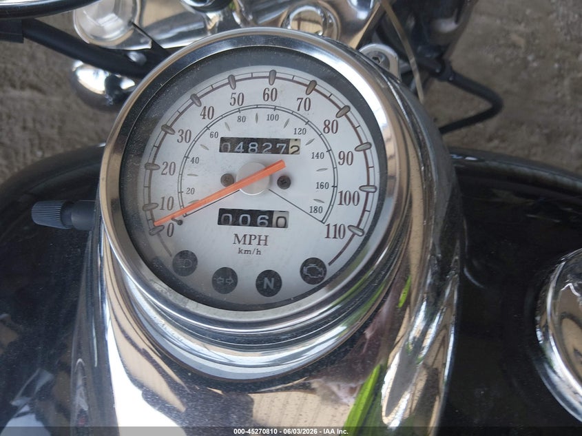 2008 Yamaha Xvs650 A/At VIN: JYAVM01E08A121178 Lot: 45270810