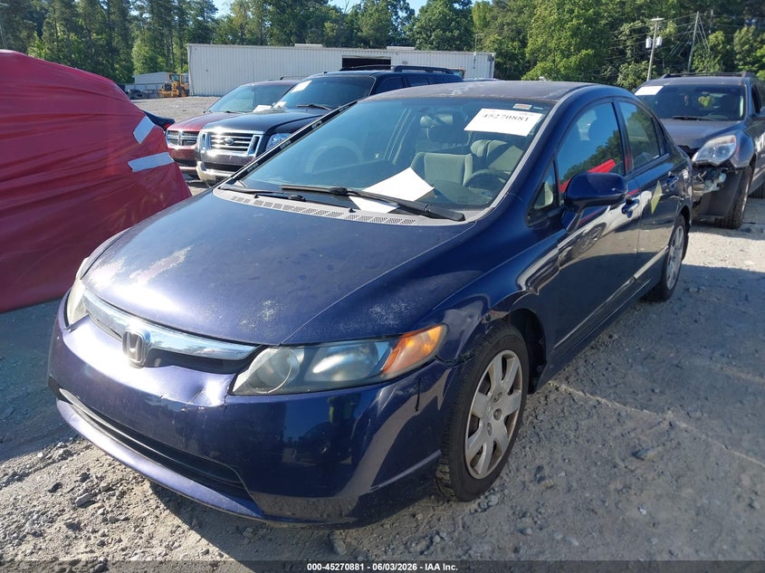 2008 Honda Civic Lx 2HGFA16578H530670 photo 1