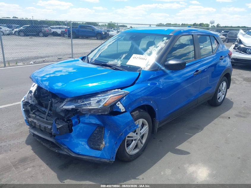 Vin: 3n1cp5bv6sl493402, lot: 45768708, nissan kicks play s 20252