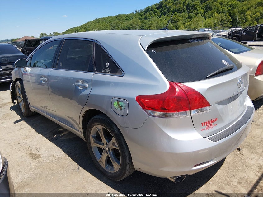 Vin: 4t3zk3bb6bu037490, lot: 45768719, toyota venza base v6 20113