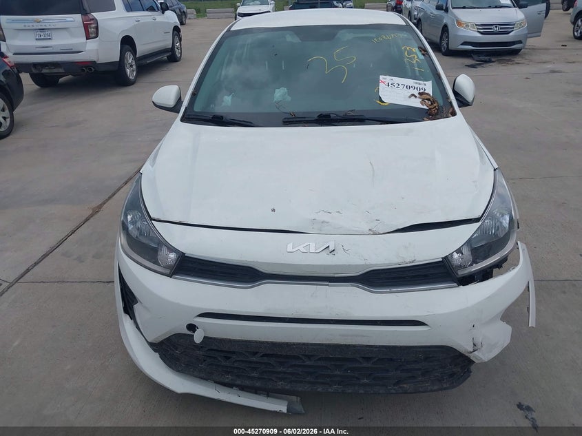 2023 Kia Rio Lx VIN: 3KPA24ADXPE616328 Lot: 45270909