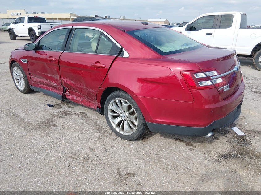 Vin: 1fahp2f93fg209285, lot: 45768757, ford taurus limited 20153