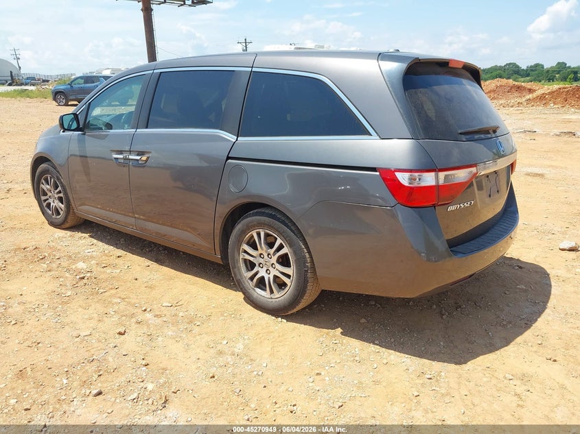 Vin: 5fnrl5h66cb139544, lot: 45768774, honda odyssey ex-l 20123