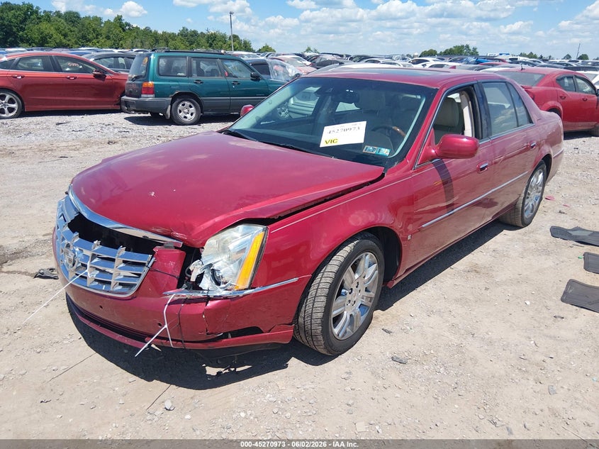 2009 CADILLAC DTS SEDAN 4.6L V-8 DOHC, 292HP