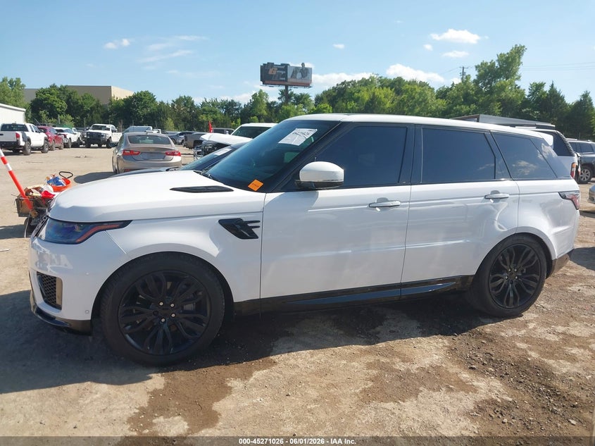2022 Land Rover Range Rover Sport Hse Silver Edition Mhev VIN: SALWR2SU8NA209363 Lot: 45271026