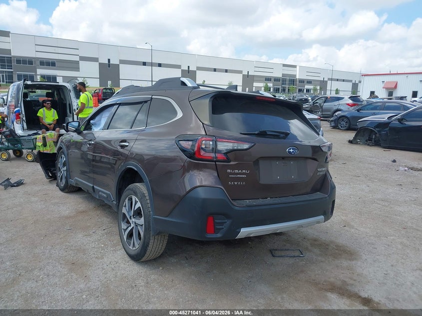 Vin: 4s4btgpd9n3100214, lot: 45768865, subaru outback touring xt 20223