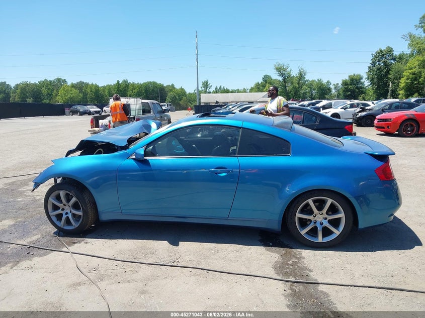 2003 Infiniti G35 Base W/Leather VIN: JNKCV54E43M212526 Lot: 45271043