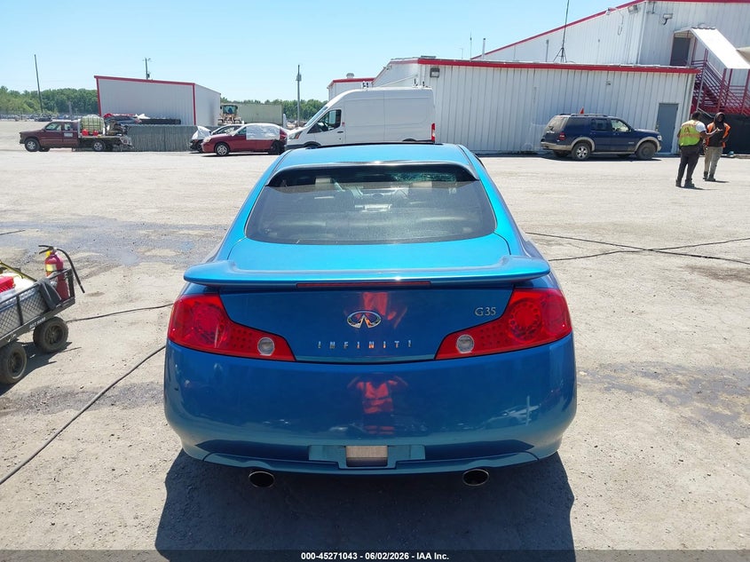 2003 Infiniti G35 Base W/Leather VIN: JNKCV54E43M212526 Lot: 45271043