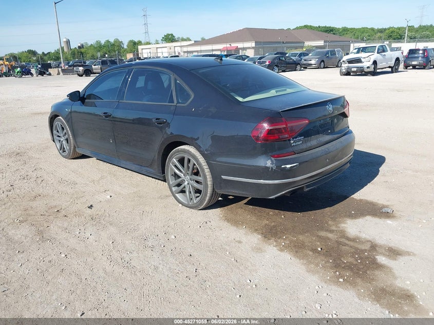 Vin: 1vwaa7a32jc006351, lot: 45768879, volkswagen passat 2.0t r-line/2.0t s 20183