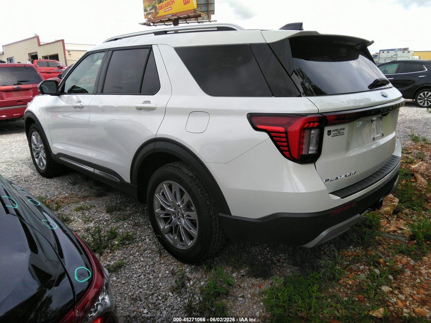 Vin: 1fmuk8hh7tga69909, lot: 45768890, ford explorer platinum 20263