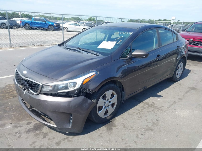 Vin: 3kpfk4a76he146400, lot: 45768903, kia forte lx 20172