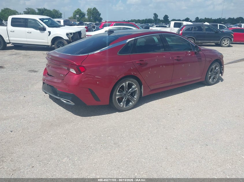 Vin: 5xxg34j2xmg031533, lot: 45768927, kia k5 ex 20214