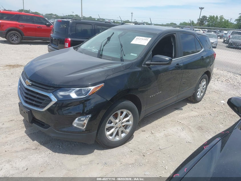 Vin: 2gnaxkev4m6153615, lot: 45768941, chevrolet equinox fwd lt 20212