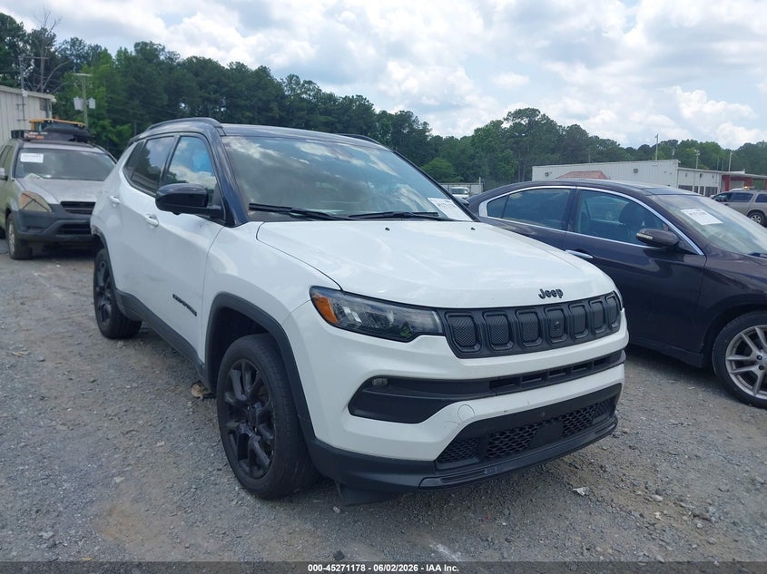 Vin: 3c4njdbb6nt223047, lot: 45769002, jeep compass altitude 4x4 20221